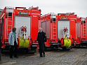 Neue LF`s fuer Koeln Uebergabe in Koeln Deutz an den Wachen  P061